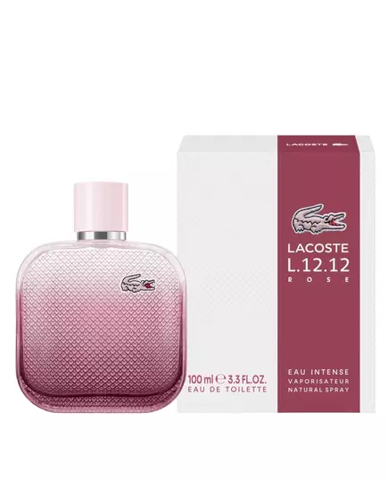Lacoste L.12.12 Rose Intense Eau de Toilette Pour les femmes, 100 ml, image 2