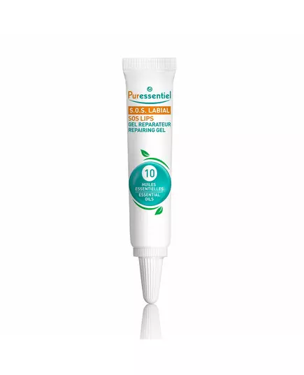 Puressentiel S.O.S. Lip Ätherische Öle Reparatur Lippenbalsam Behandlung, 5 ml