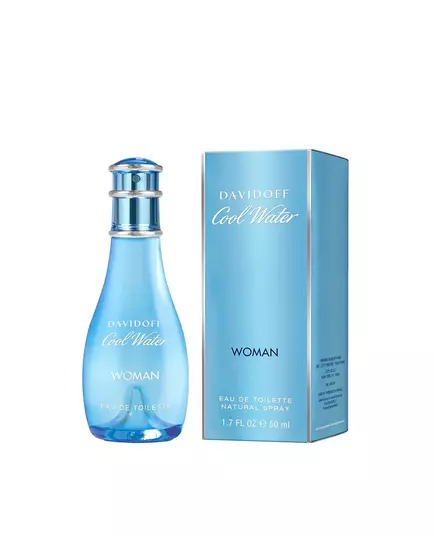 Davidoff COOL WATER WOMAN eau de toilette vaporisateur, 50 ml, image 2
