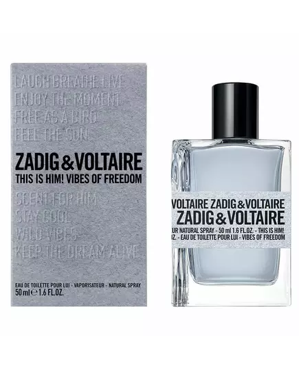Zadig & Voltaire THIS IS HIM! vibes of freedom eau de toilette vaporisateur, 50 ml, image 2