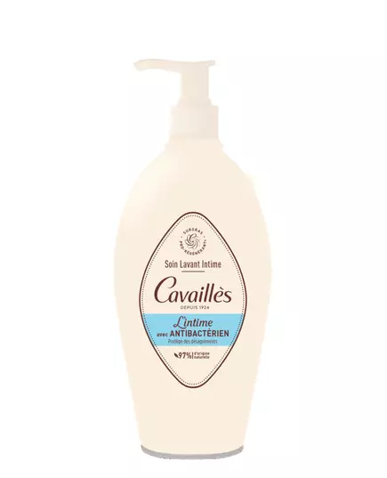Roge Cavailles Antibacterial Intimate Ingrédients naturels Gel de lavage intime, 250 ml