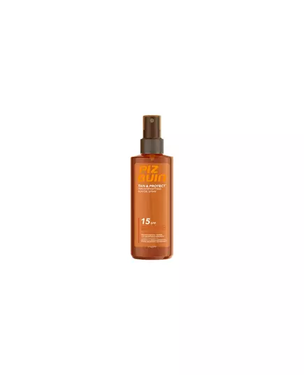 Piz Buin Tan & Protect Beschleunigt die natürliche Bräunung Bräunungsöl SPF15, 150 ml