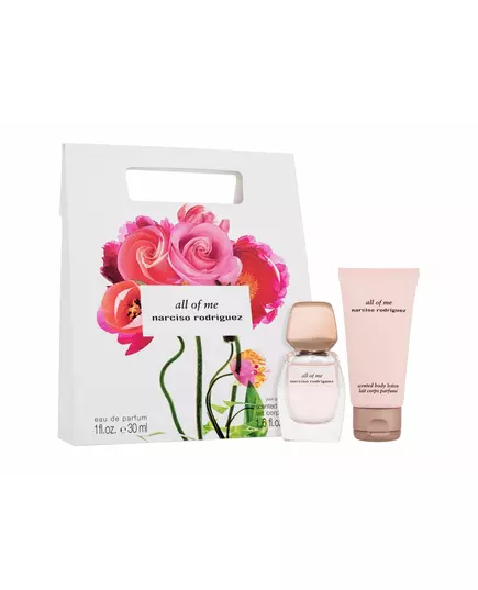 Coffret Narciso Rodriguez : All Of Me Eau de Parfum pour femme 30 ml + All Of Me lotion corporelle hydratante, 30 ml