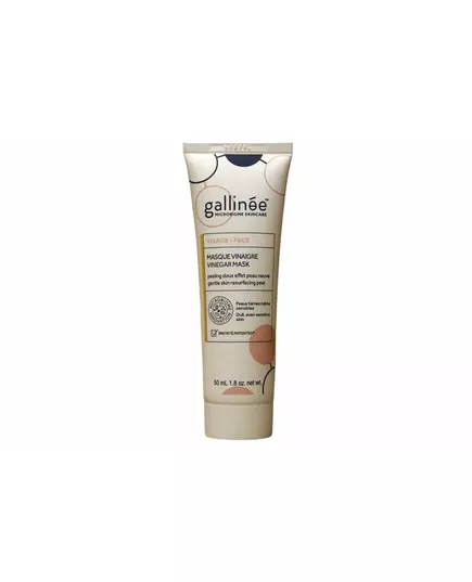 Gallinee Microbiome Skincare Vinaigre Exfoliation Masque crème Pour le visage, 50 ml