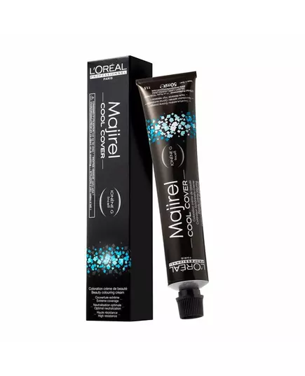 L'Oreal Professionnel Majirel Cool-Cover Permanente Haarfarbe 7.17 Ash Metallic Blonde, 50 ml