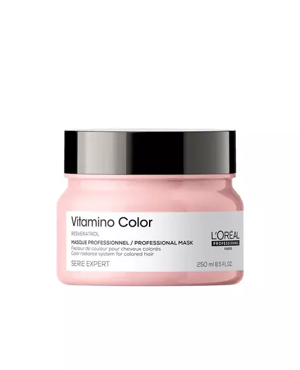 L'Oreal Professionnel Serie Expert Vitamino Color Resvératrol Masque crème pour traitement des cheveux Pour la protection de la couleur, 250 ml