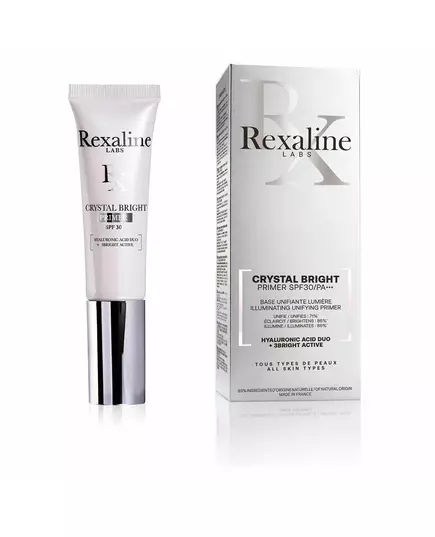 Rexaline Crystal Bright Hyaluronsäure + 3 helle Wirkstoffe Erleuchtend Creme-Grundierung, 30 ml, Bild 4