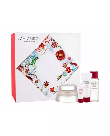 Bio-Performance Set Shiseido: Bio-Performance Advanced Super Revitalizing Hyaluronic Acid Anti-Ageing Day & Night Cream For Face 50 ml + Ultimune Antioxidants Hydrating & Repairing Day & Night Serum For Face & Neck 5 ml + Benefiance Cleansing
