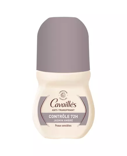 Roge Cavailles Controle 72h Protection Jasmin Ambre Déodorant roll-on Pour les femmes, 50 ml, image 2