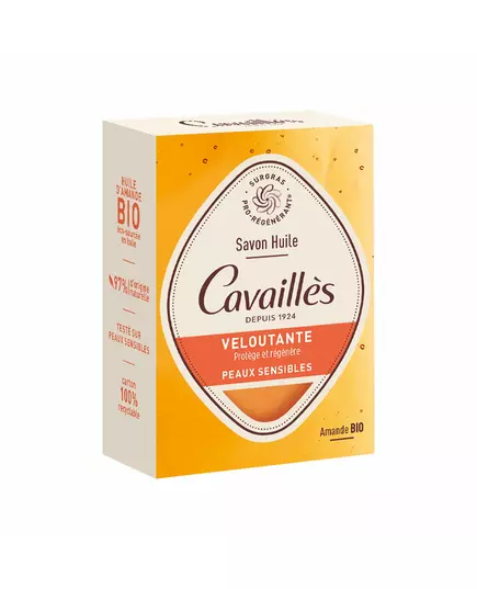 Roge Cavailles Pro-Regenerating Amande Adoucissement Pain de savon, 100 g