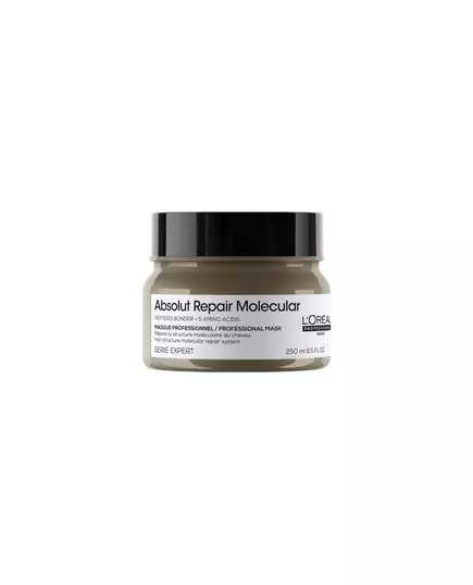 L'Oreal Professionnel Serie Expert Absolut Repair Molecular Masque crème pour traitement des cheveux Pour réparation, 250 ml