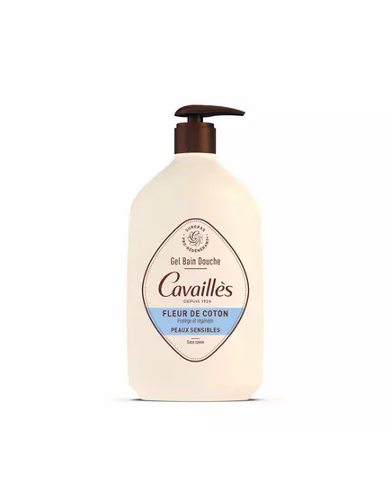 Roge Cavailles Roge Cavailles Cotton Flower Regeneration Duschgel Für empfindliche Haut, 1000 ml, Bild 2