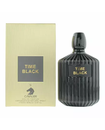 Cavalier Time Black Eau de Parfum Unisex, 100 ml
