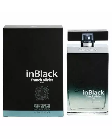 Franck Olivier In Black Eau de Toilette Für Männer, 75 ml, Bild 2
