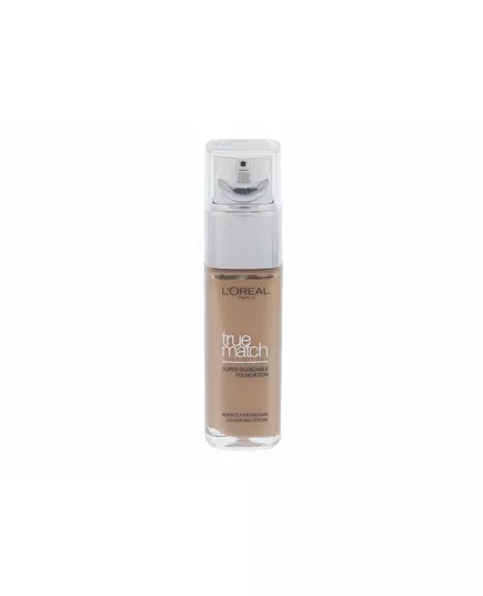 L'Oreal Paris True Match Super-Blendable Natürliche mittlere Deckkraft Flüssige Grundierung 4N Beige LSF 17, 30 ml