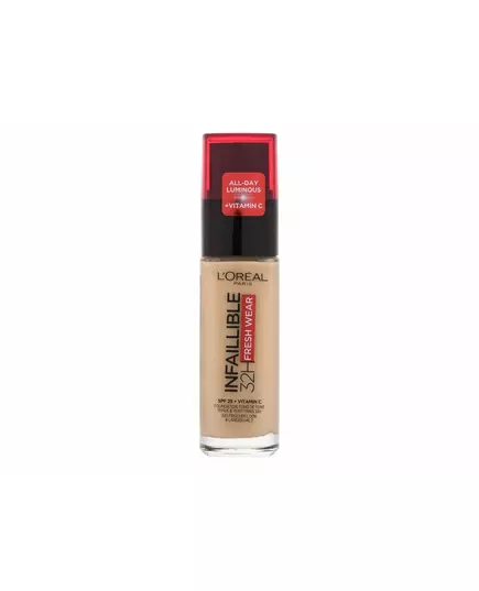 L'Oreal Paris Infaillible 24H Matte Hydratant Fond de teint liquide 140 Beige doré SPF 25, 30 ml