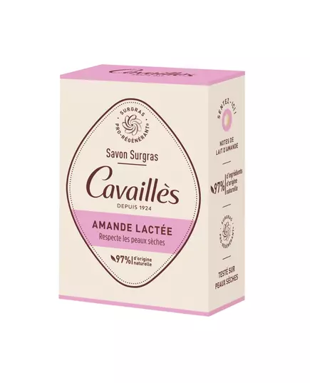Roge Cavailles Almond Milk Hydratant Pain de savon, 100 g