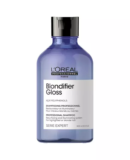 L'Oreal Professionnel Serie Expert Blondifier Gloss Acai-Polyphenole Haarshampoo Neubeschichtung und Beleuchtung, 300 ml