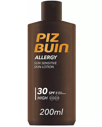Piz Buin Allergy Protection solaire Lotion solaire SPF 30 UVA & UVB, 200 ml