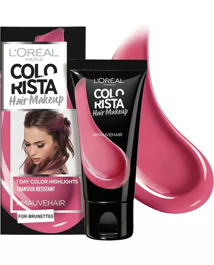 L'Oreal Paris Colorista Hair Makeup Semi-permanente Haarfarbe #MAUVEHAIR, 30 ml, Bild 4
