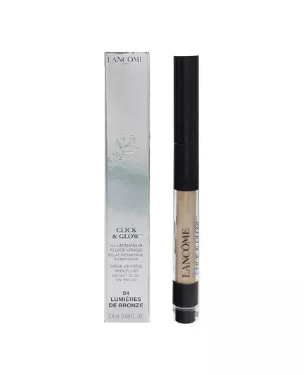 Lancome Click & Glow Hervorhebung Flüssiger Highlighter #04 Bronzelichter Für das Gesicht, 2,4 ml