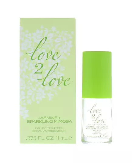 Love 2 Love Jasmine + Sparkling Mimosa Eau de Toilette Für Frauen, 11 ml, Bild 2