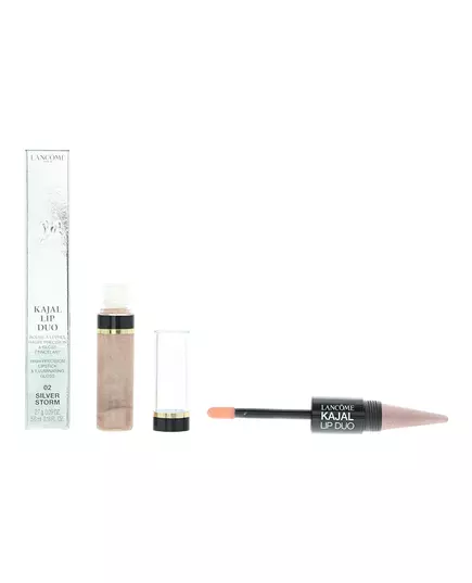 Lancome Kajal Lip Duo Duo Flüssiger Lippenstift 02 Silberne Sturm, 2,7 g