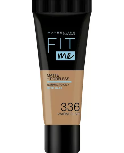 Maybelline Fit Me Matte + Poreless Flüssige Grundierung 336 Warme Olive, 30 ml