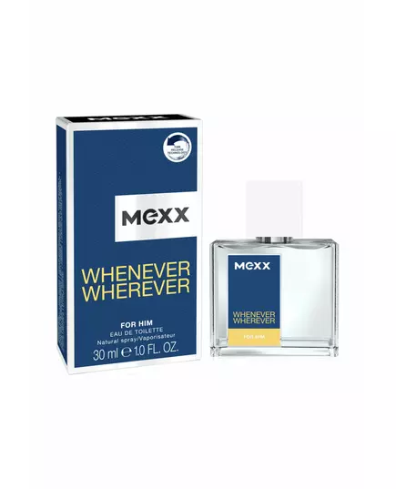 Mexx Whenever Wherever Eau de Toilette Für Männer, 30 ml, Bild 2