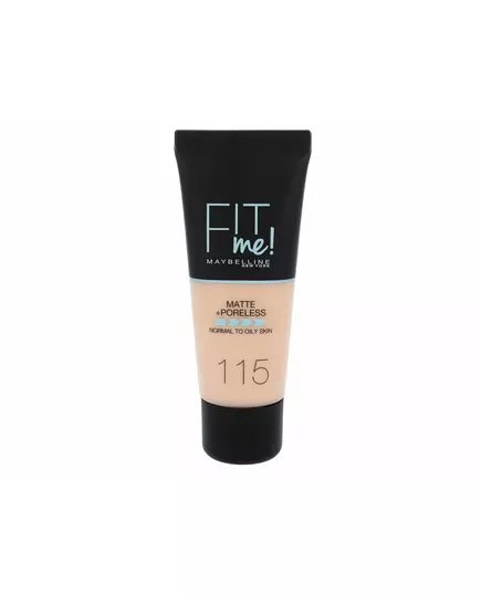 Maybelline Fit Me Matte + Poreless Flüssige Grundierung 150 Elfenbein, 30 ml