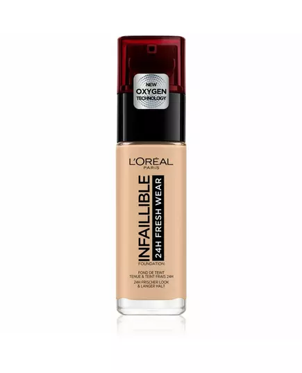 L'Oréal Paris INFAILLIBLE 32h maquillaje fresh wear SPF25 #125-naturel rose, 30 ml