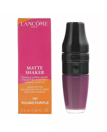 Lancome Matte Shaker Flüssiger Lippenstift Flüssiger Lippenstift 187 Rund lila, 6,2 ml, Bild 2
