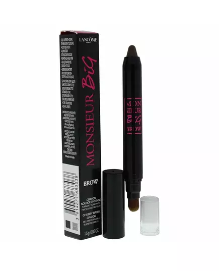 Lancome Monsieur Big Brow Mélange Crayon à sourcils et brosse 2-en-1 03 Marron, 1,5 g
