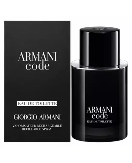 Giorgio Armani Code Eau de Toilette Für Männer Nachfüllbar, 50 ml, Bild 2