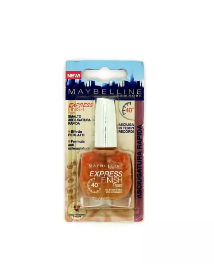 Maybelline Express Finish 40 Seconds Vernis à ongles N° 405 Perle, 10 ml