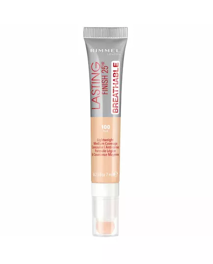 Rimmel London Lasting Finish Natürliche mittlere Deckkraft Creme-Concealer 100 Fair, 7 ml
