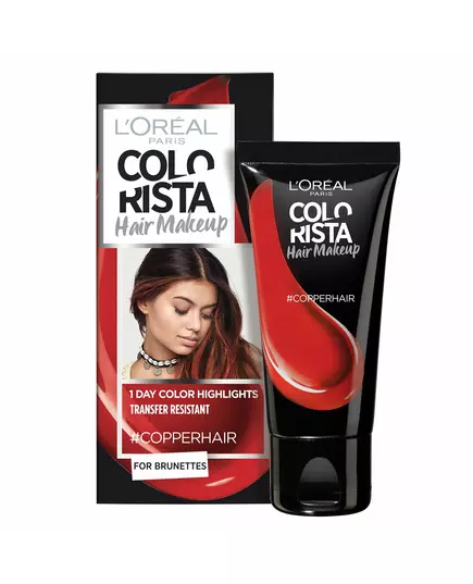 L'Oreal Paris Colorista Hair Makeup Semi-permanente Haarfarbe #COPPERHAIR, 30 ml, Bild 4