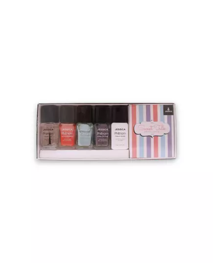 Sweet Talk Set Jessica: Phenom Vivid Colour Nail Polish PHEN-079 U Had Me At Hello 14 ml + Phenom Vivid Colour Nail Polish PHEN-080 Smooth Talker 14 ml + Phenom Vivid Colour Top Coat Nail Polish PHEN-000 Finale Shine 15 ml + Phenom Vivid Colour Nail, image 3