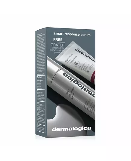 Set Dermalogica: Smart Response Paraben-Free Smoothes/Firms & Hydrates Day Serum For Face 30 ml + Dynamic Skin Hydrating Cream For Face SPF 50 7 ml + Gua Sha Lifting Face Massage Stone, 30 ml, image 3