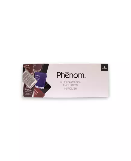 A Phenomenal Evolution In Polish Set Jessica: Phenom Vivid Colour Top Coat Nail Polish PHEN-000 Finale Shine 15 ml + Phenom Vivid Colour Nail Polish PHEN-020 Barbie Pink 14 ml + Phenom Vivid Colour Nail Polish PHEN-022 Geisha Girl 14 ml + Phenom, Bild 3