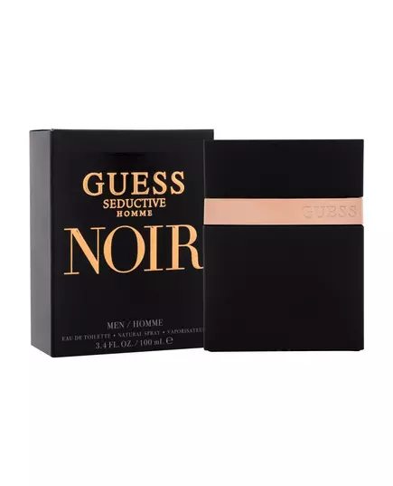 Guess Seductive Homme Noir Eau de Toilette Pour hommes, 100 ml, image 3