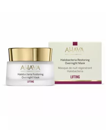 Ahava Halobacteria Restoring Levage Durant la nuit Masque crème Pour le visage, 50 ml, image 3