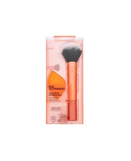 Set Real Techniques: Real Techniques Blending Foundation Brush Rt 245 + Miracle Makeup Sponge Orange, 2 pièces, image 3