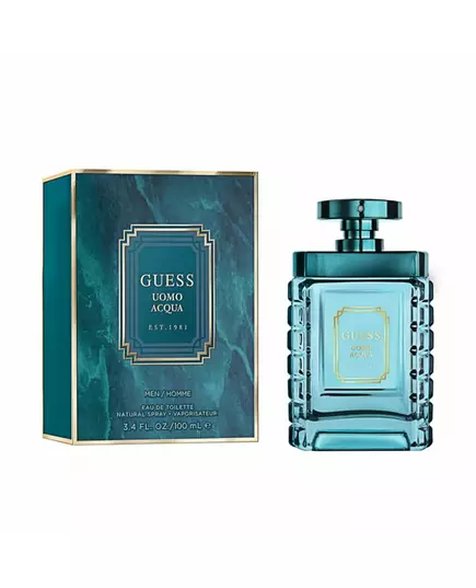 Guess Uomo Acqua Eau de Toilette Für Männer, 100 ml, Bild 3