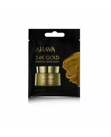 Ahava Single Use 24K Gold Mineral Hydratant Masque de boue Pour le visage, 6 ml, image 3