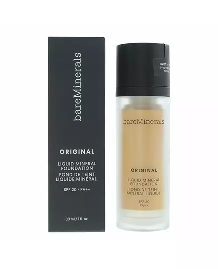 BareMinerals Original Liquid Mineral Leuchtend Flüssige Grundierung 08 Licht SPF 20, 30 ml, Bild 3
