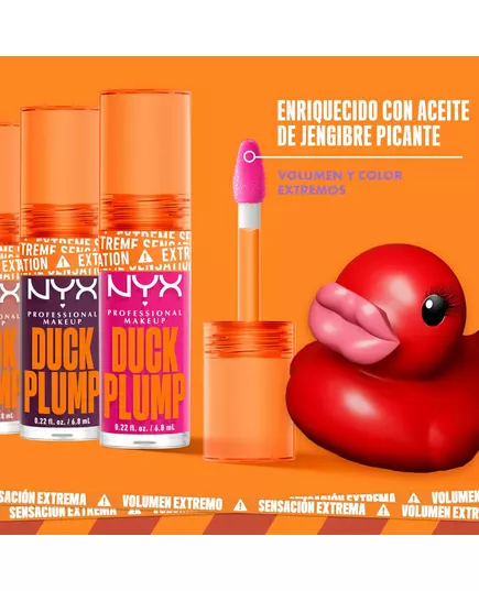 Nyx Professional Make Up Brillant à lèvres DUCK PLUMP #hall of flame, 6,8 ml, image 3