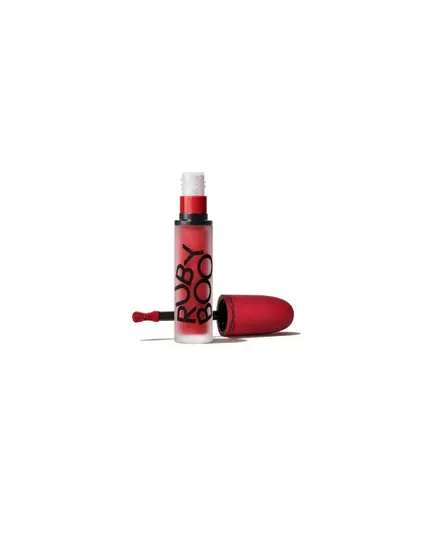 MAC Powder Kiss Mat Rouge à lèvres liquide Ruby Boo Rouge, 5 ml, image 3