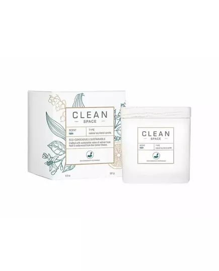 Clean Space Warm Cotton Duftkerze, 227 g, Bild 3