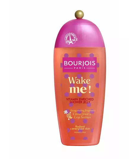 Bourjois Wake Me! Agrume Énergisant Gel douche Pour tous types de peau, 250 ml, image 3